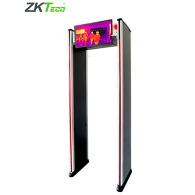 Arco Detector De Metales D2180Ti De 18 Zonas Con Medidor De Temperatura ZKTeco ZKTECO