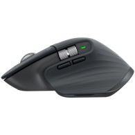 Mouse Ergonómico Logitech Óptico Mx Master 3S, Inalámbrico, Bluetooth, 8000Dpi, Grafito Logitech LOGITECH