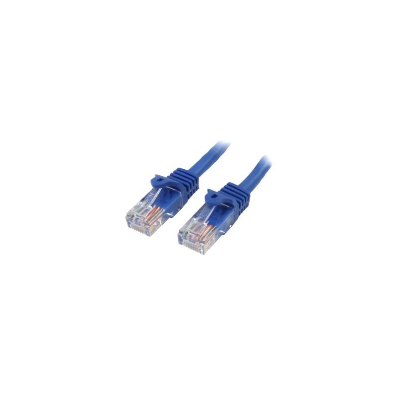 CABLE DE RED DE 7M AZUL CAT5E ETHERNET SIN ENGANCHE