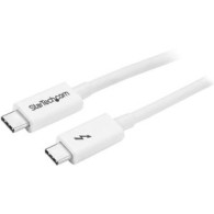 CABLE 1M THUNDERBOLT 3 USB-C BL ANCO COMPATIBLE DISPLAYPORT