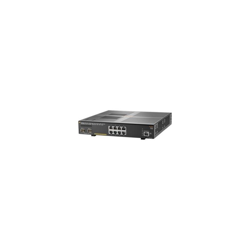 Switch Gigabit Ethernet 2930F 8G Poe+ 2Sfp+, 8 Puertos Poe+ 10/100/1000Mbps + 2 Puertos Sfp+, 56 Gbit/S, 32.768 Entradas - ARUBA ARUBA