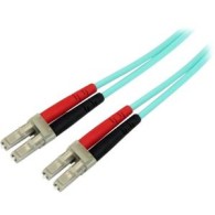 CABLE 5M FIBRA DUPLEX MULTI LC OM4 100GB 50/125 LSZH AGUAMARINA