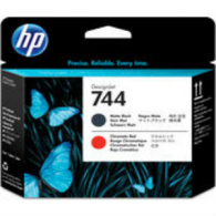 Cabezal Hp 744 Negro Mate/Rojo Cromático HP