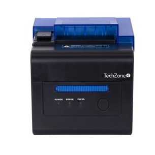 Impresora Tzbe302W Térmico, 576Dpi, Usb, Wifi, Rj-11, Negro/Azul Techzone