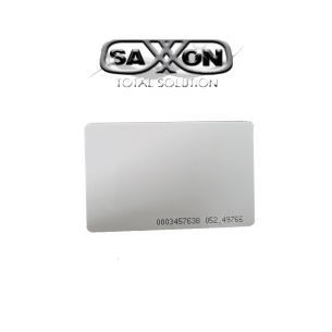 Tag De Pvc Dual / Uhf / Id / Pasivo / Compatible Con Lectoras Saxr2656 & Saxr2657 / Epc Gen2 / Folio Saxxon Saxdual03 -