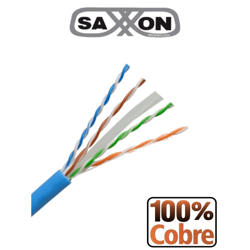 Bobina De Cable Cat6 Utp saxxon saxxon