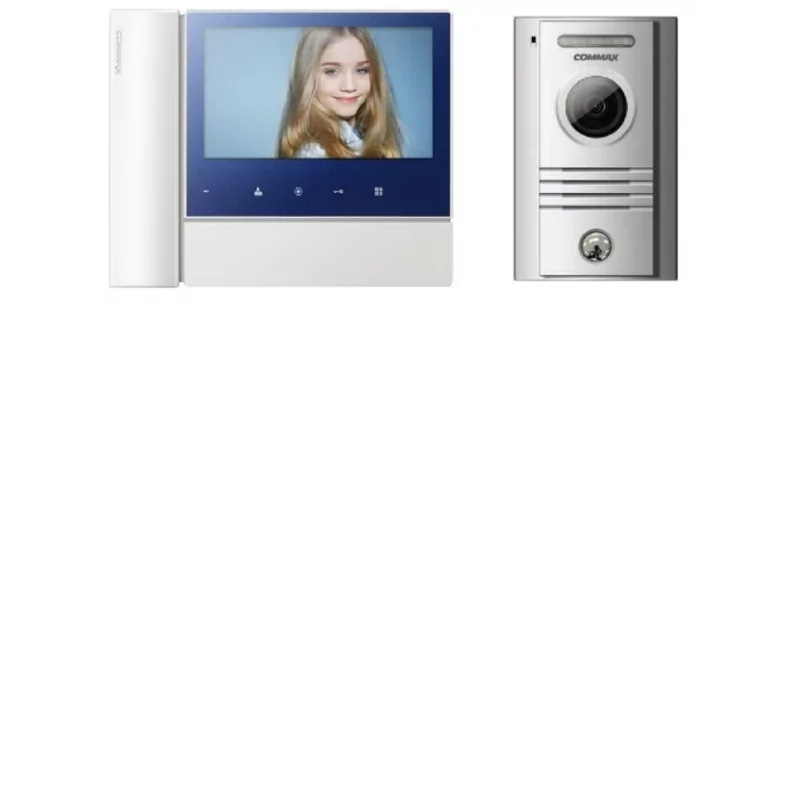 Videoportero Drc-40K, Monitor 7", Altavoz, Alámbrico, Plata COMMAX COMMAX