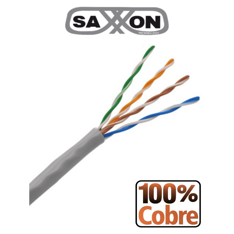 Bobina De Cable Cat5E Utp saxxon SAXXON