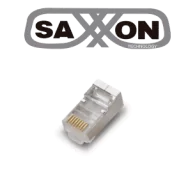 Conector Plug Rj45 Para Cable Utp/Ftp /Cat 5E / Blindado / Paquete 100 Piezas Saxxon S901B SAXXON