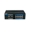 Switch Gigabit Ethernet Utp7308Ge-Poe, 8 Puertos Poe+ 10/100/1000 + 4 Puertos Sfp, 24 Gbit/S, 8.000 Entradas - No Administ UTEPO UTEPO