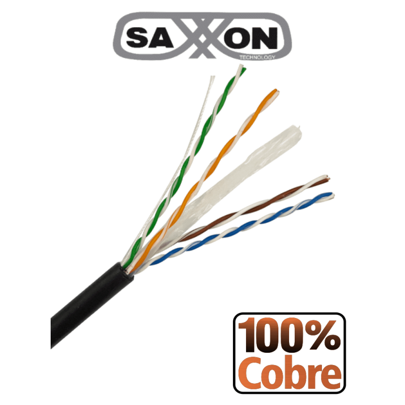 Bobina De Cable Cat6 Utp saxxon SAXXON