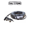 Cable De 30 Metros Armado Para Video Y Energia/ Para Camaras Hasta 8 Megapixeles/ Con Conectores Bnc Y D Saxxon Wb0130C- SAXXON