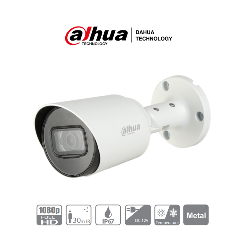 Camara Bullet Dahua DH-HAC-HFW1200TN-0360B-S4 Oasify