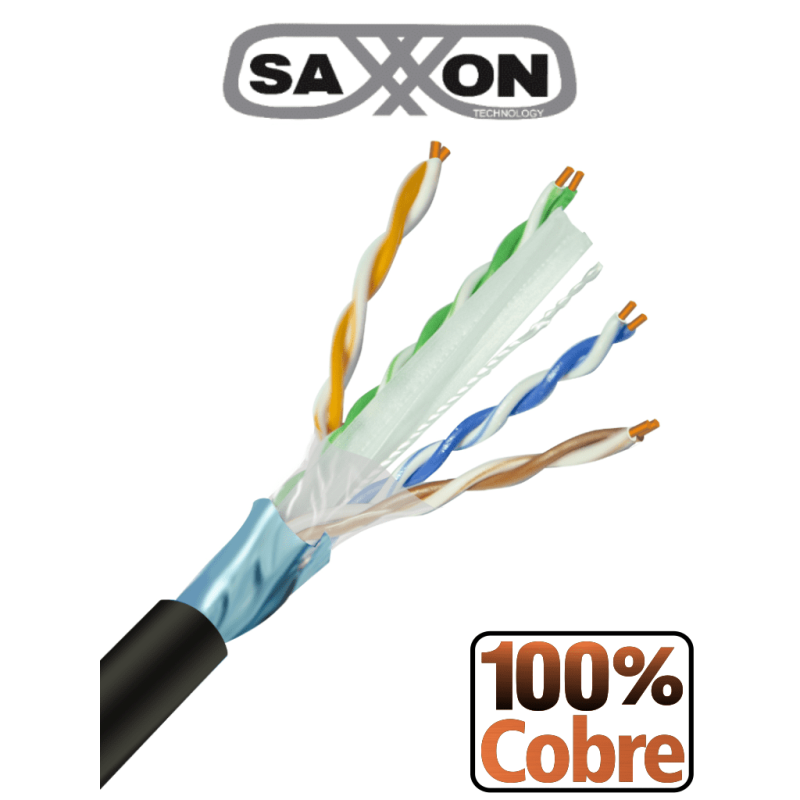 Bobina De Cable Cat6 Ftp saxxon SAXXON