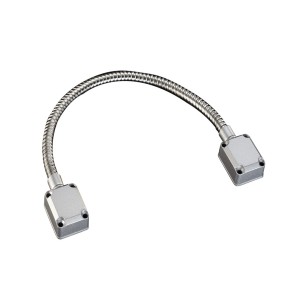YLI DLK401 - Lazo de puerta para proteccion de cableado en instalacion de chapa magnetica, cerradura, boton o control de