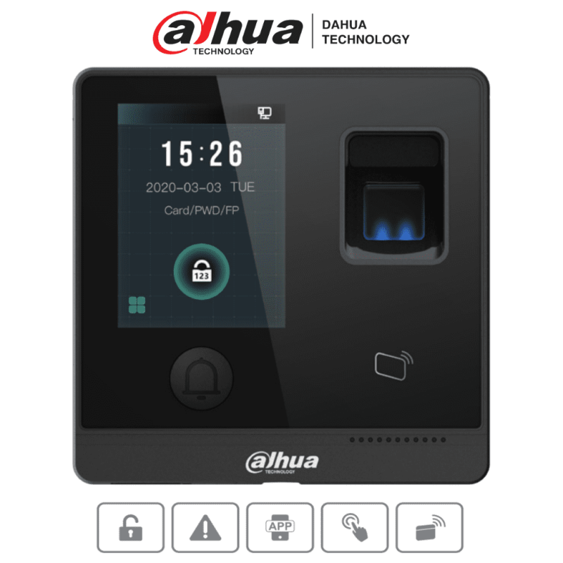 DAHUA ASI1212F-D - Control de Acceso Touch Oasify