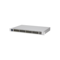 Switch Networks Gigabit Ethernet UBIQUITI Usw-48-Poe, 48 Puertos Poe+ 10/100/1000Mbps + 4 Puertos 1G Sfp, 104Gbit/S - Administra UBIQUITI