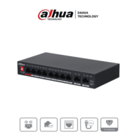 Switch Dh-Pfs3010-8Et-96-V2 Poe De 10 Puertos Fast Ethernet/ 8 Puertos Poe/ 2 Puertos Uplink 10/100/1000/ DAHUA DAHUA
