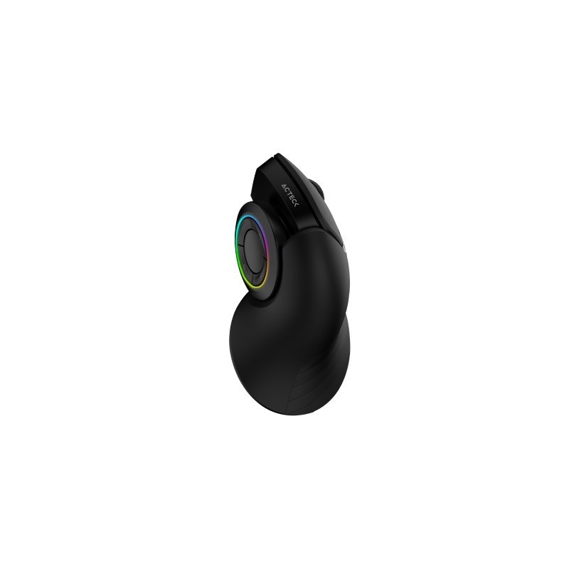Mouse Gamer Ergonómico Óptico Optimize Mi690, Rf Inalámbrico, 2400Dpi, Negro Acteck ACTECK