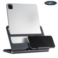 Soporte Vertical Ovdesk-Tab Para Tablet Y Celular, Negro Ovaltech OVALTECH