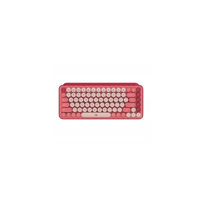 Teclado Logitech Pop, Rf Inalámbrico + Bluetooth, Rosa (Español) Logitech LOGITECH