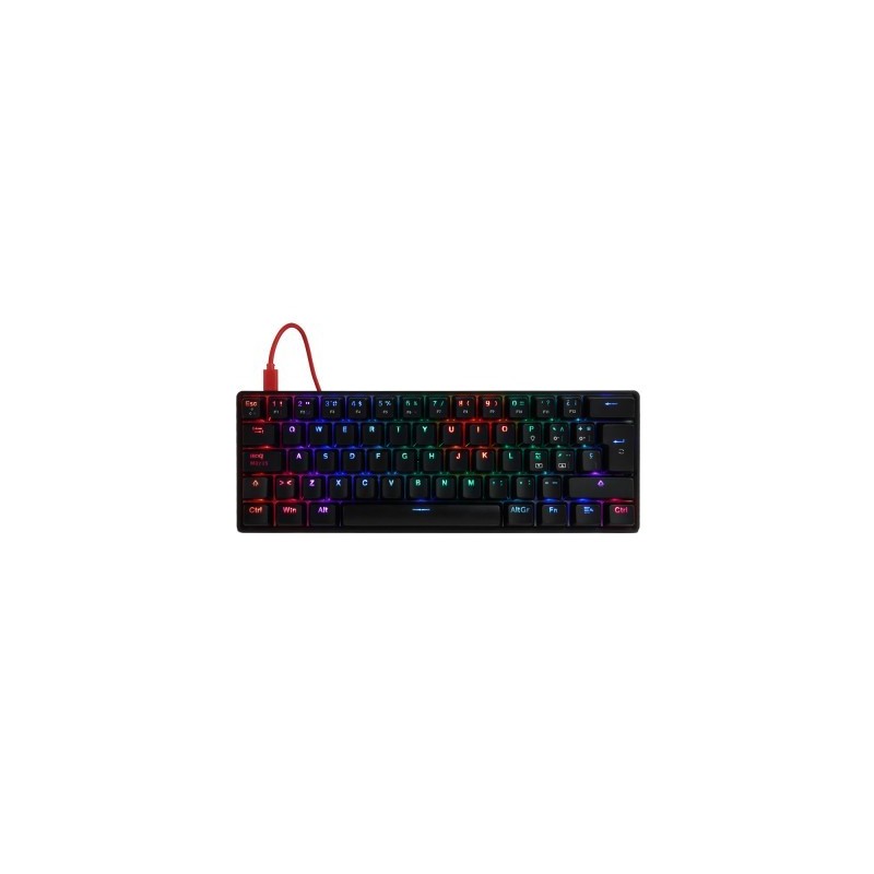 Teclado Gamer KBG560-RD Rojo