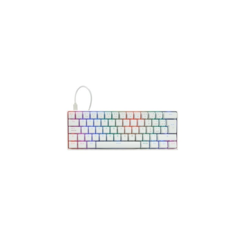 Teclado Gamer KBG560-WH Blanco