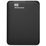 Disco Duro Externo Western Digital Wdbuzg0010Bbk Elements Portátil 2.5'', 1Tb, Usb 3.0, Negro WESTERN DIGITAL WESTERN DIGITAL