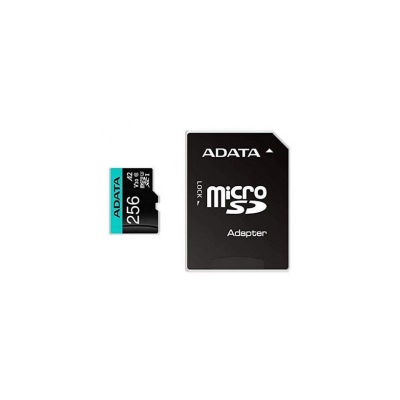 Micro Secure Digital Adata Ausdx256Gui3V30Sa2-Ra1 ADATA ADATA