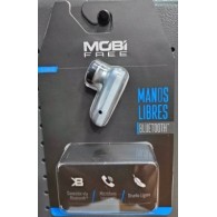 Manos Libres Mb-02007, Inalámbrico, Bluetooth, Blanco Mobifree MOBIFREE