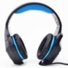 Diadema Gamer Nbhg-Dragon Hi-Fi, Alámbrico, 3.5Mm, Micrófono, Negro Con Azul Necnon NECNON
