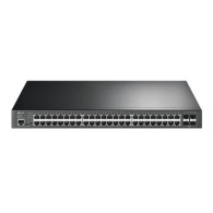 Switch Gigabit Ethernet Jetstream, 48 Puertos Poe+ 10/100/1000 + 4 Puertos Sfp, 104 Gbit/S, 16.000 Entradas - Administra TP-LINK TP-LINK