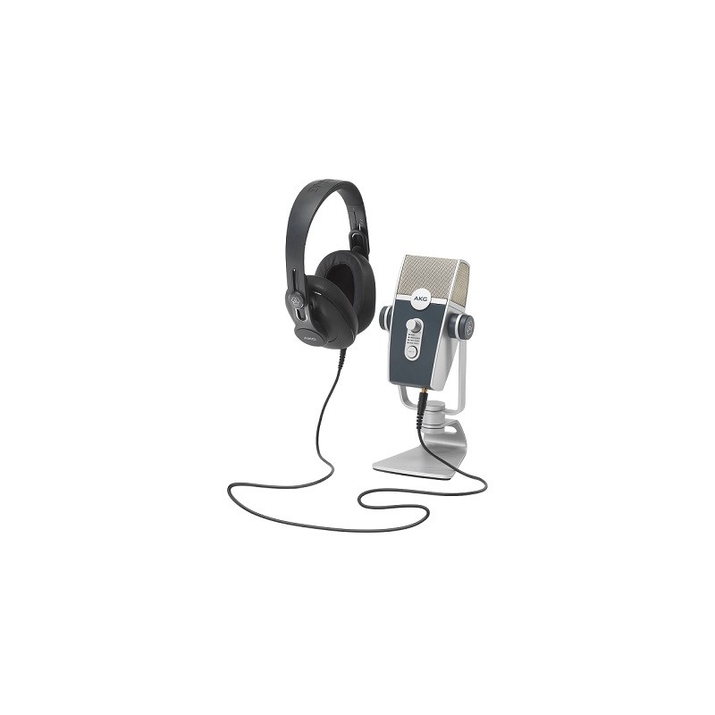 Podcaster Essentials Lyra Usb Micrófono Y Akg K371 Headphones AKG AKG