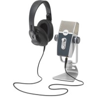 Podcaster Essentials Lyra Usb Micrófono Y Akg K371 Headphones AKG AKG