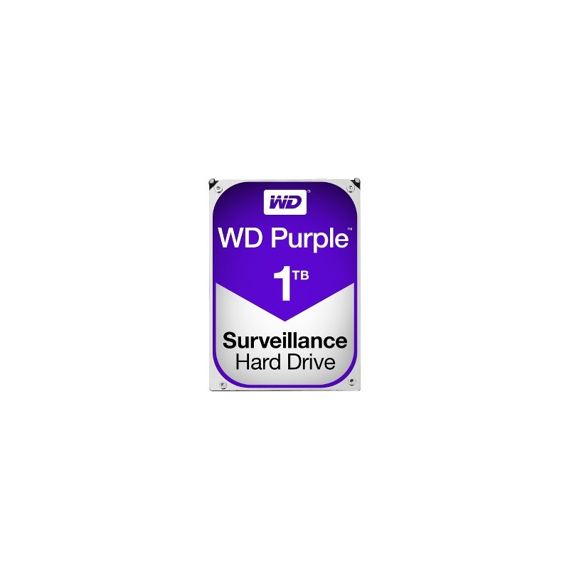 Disco Duro Wd10Purz Para Videovigilancia Western Digital Purple 3.5'', 1Tb, Sata Iii WESTERN DIGITAL WESTERN DIGITAL