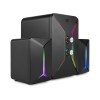 Bocinas Vorago SPK-250 con Subwoofer Start The Game RGB, Alámbrico, 2.1, 11W RMS, USB, Negro VORAGO