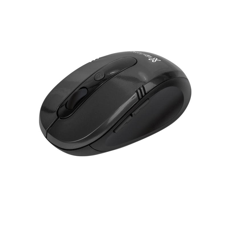 Mouse Óptico Kmw-330, Rf Inalámbrico, 1600Dpi, Negro Klip Xtreme KLIP XTREME