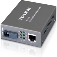 Convertidor de Medios TP-Link MC111CS, Mono Modo WDM Conector de Fibra SC a RJ45 10/10Mbps