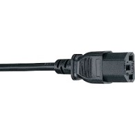 CABLE ALIMENTACION COMPUTADORA NEMA 5-15P/C14 10A 18AWG 3.7M