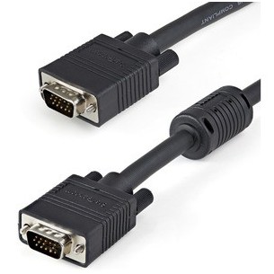 StarTech.com Cable de vídeo MXTMMHQ50CM - 50cm VGA - para Dispositivo de Vídeo - Extremo Secundario: 15-pin HD-15
