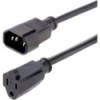 Cable De Poder C14 Macho Nema 5-15R Hembra StarTech STARTECH