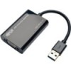 Adaptador Vga (D-Sub) Hembra - Usb A Macho, Negro Tripplite TRIPP-LITE