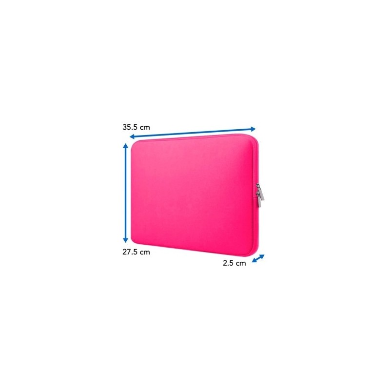 Funda De Neopreno 256014-3 Para Laptop 14", Rosa BROBOTIX BROBOTIX