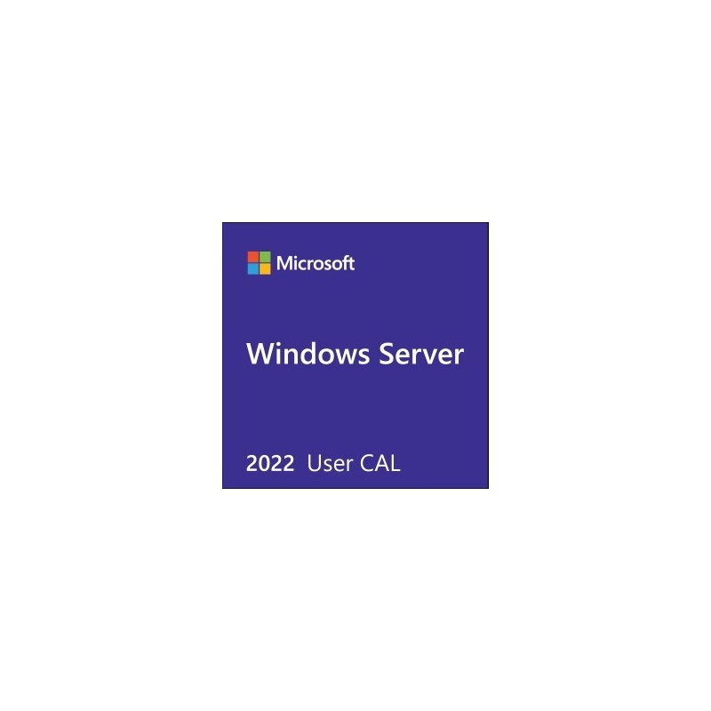 Windows Server Cal 2022/2019, 1 Cal De Usuario, Oem (Standard O Datacenter) (No Es Escritorio Remoto) Microsoft MICROSOFT