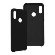 Funda De Silicon Color Negro Con Mica Para Huawei Y6S Ghia GHIA