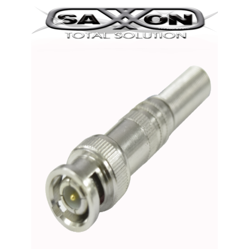 Bolsa De 10 Conectores Para Cable Coaxial Rg59 Psubr07 saxxon SAXXON
