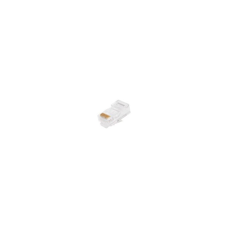 Conector Cat5E Rj-45, Blanco, 100 Piezas Ghia GHIA