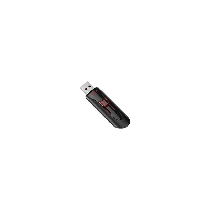 Memoria Usb Cruzer Glide, 32Gb, Usb 3.0, Negro/Rojo SANDISK SANDISK