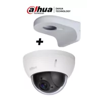 Camara Mini Ptz De 2 Mp Hdcvi / 4X Zoom Óptico Con Brazo De Pared Pfb203W Incluido Sd22204Igcpak DAHUA DAHUA