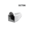 Bota Para Conector Plug Rj45 Categoría 5E/ Color Blanco/ Paquete De 100 Piezas Saxxon S902A3 SAXXON